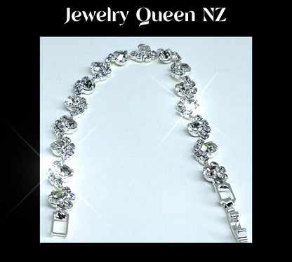 Crystal bridal bracelet necklace set Jewelry Sets