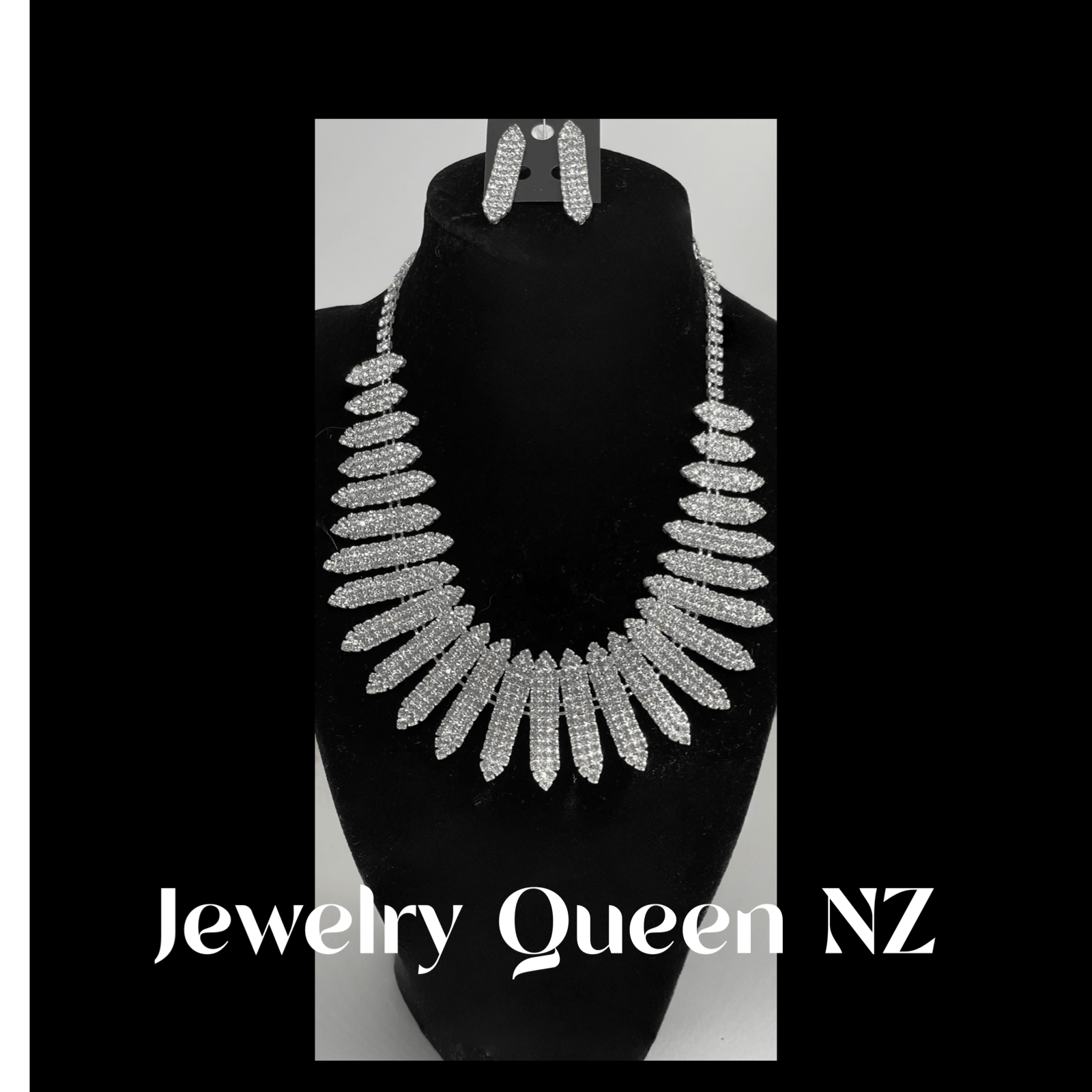 Elegant Bridal necklace and earrings set Jewelry Sets