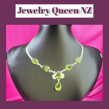 Perfect Peridot necklace. Necklaces
