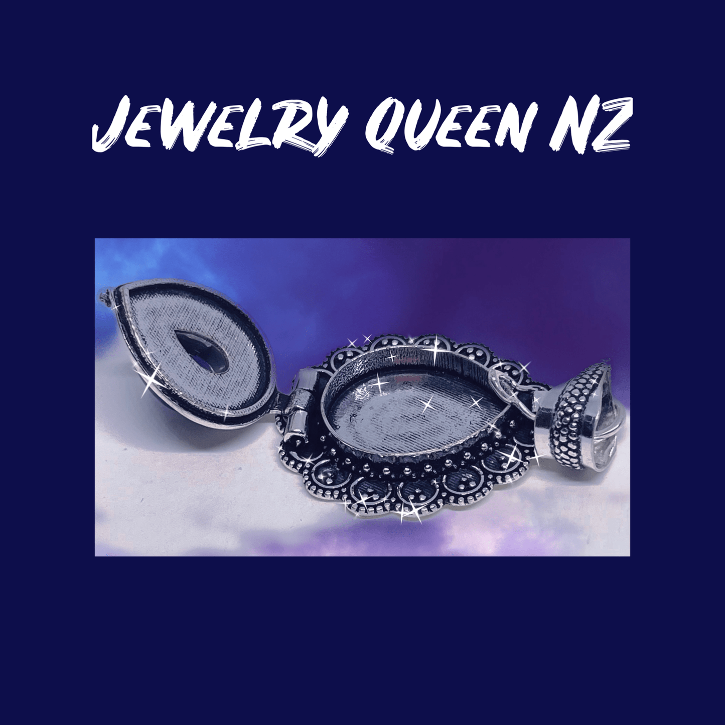 Stylish Amethyst Locket Necklaces