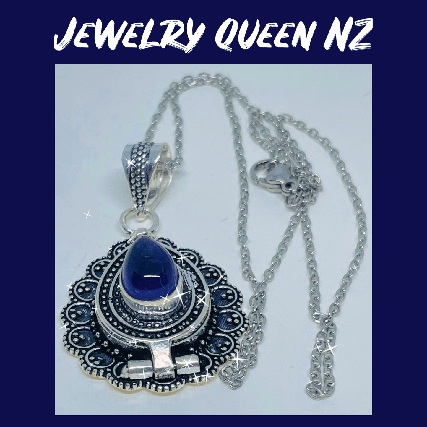 Stylish Amethyst Locket Necklaces