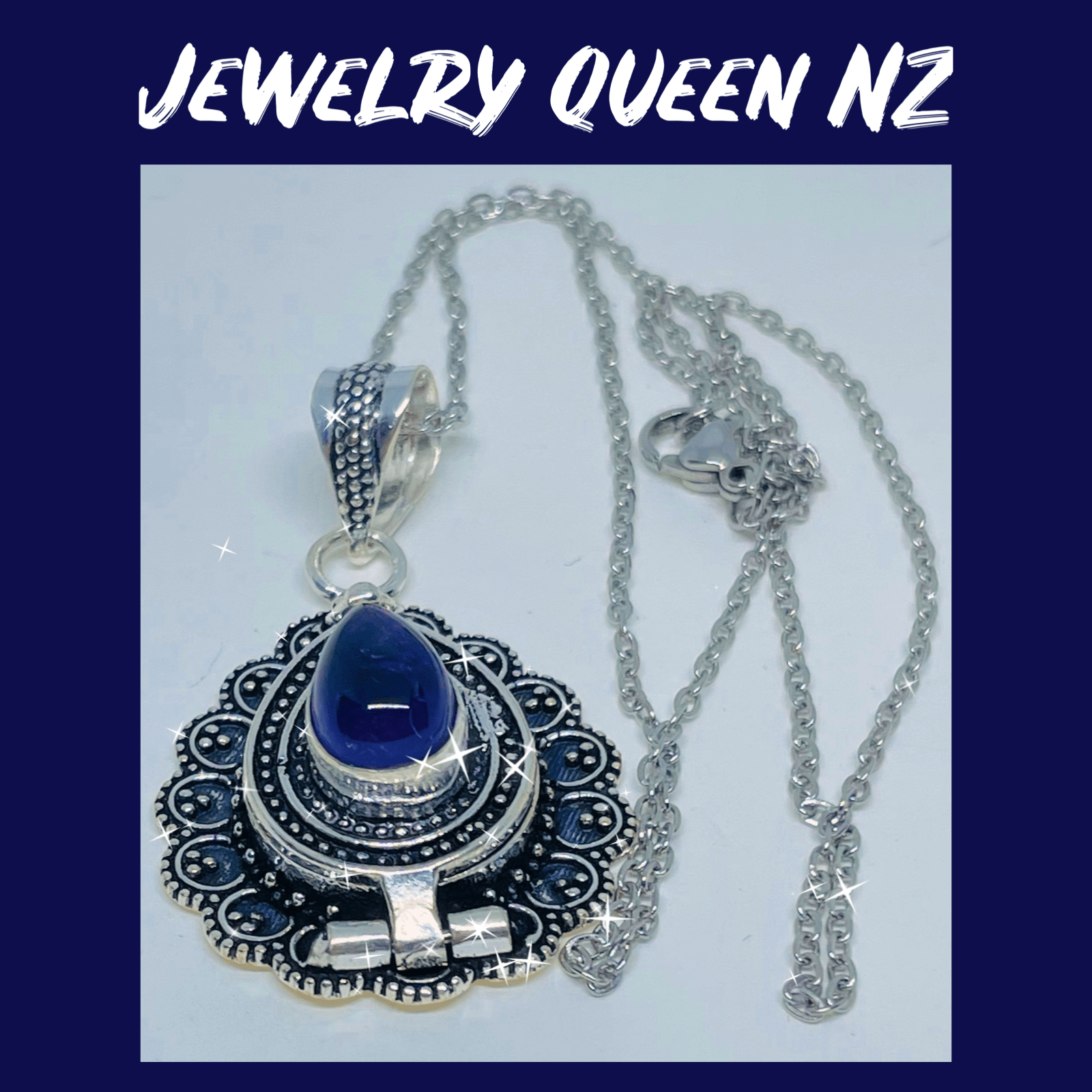 Stylish Amethyst Locket Necklaces