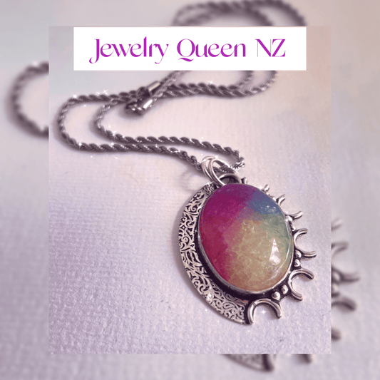 Stunning Solar Quartz necklace